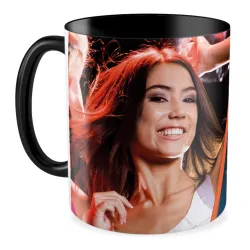 FOTO Kubek czarny 330ml dla KOBIETY